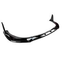 Kit carrosserie 3 pièces pour pare-chocs avant, séparateur de pare-chocs, spoiler, diffuseur pour Toyota Camry version américaine 2018-2024, noir brillant PP, accessoires de voiture