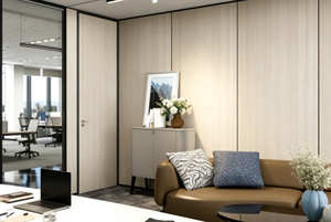 Aluminum Wood <strong>Partition</strong> <strong>Wall</strong> Panels for Commercial OEM | Home Office Modern Modular <strong>Partition</strong> <strong>Wall</strong> - Product Image 4