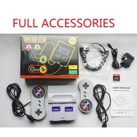 Console de jeu vidéo rétro portable, sortie Hd pour Snes Hd, classique, pour enfants