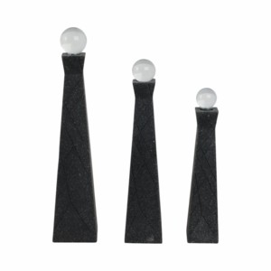 Sculture Obelisco Oggetti Decorativi Moderni in Cristallo per Casa e Ufficio - Product Image 4