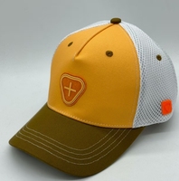 Casquettes de camionneur imperméables à 5 panneaux en sergé et maille, avec logo brodé personnalisé, impression à carreaux personnalisée, casquettes snapback d'extérieur