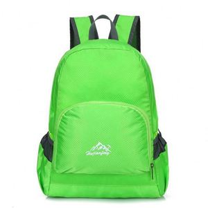 Bolsa de Ciclismo Plegable Ligera y Duradera, Mochila de Viaje Plegable con Logotipo Personalizado - Product Image 2