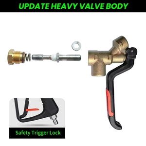 Pistola de Lavado <span class=keywords><strong>a</strong></span> Presión Universal de 350 Bares, 5000 PSI, 70 L/M, Gran Caudal, para Lavado de Autos, con Varilla de Extensión y Conector Rápido de 1/4 Pulgadas - Product Image 4