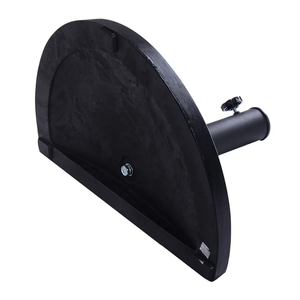 9.5 kg <strong>Weight</strong> Stand Semicircle <strong>Parasol</strong> Water Filled Plastic Umbrella <strong>Base</strong> for Patio Half Round <strong>Parasol</strong> <strong>Base</strong> - Product Image 3