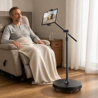Support de téléphone à bras long L68S, base lestée 4 kg, en métal stable pour le bureau, tous les produits avec livraison gratuite