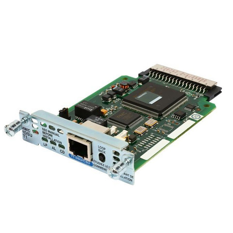 1-Port ethernet WAN Interface module card HWIC-1DSU-T1
