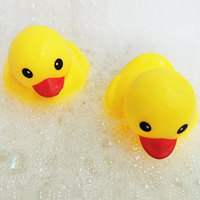 Mini jouet de bain doux de 3.5cm pour bébé jouet de bain canard jouet de bain flottant mignon en stock de haute qualité canard