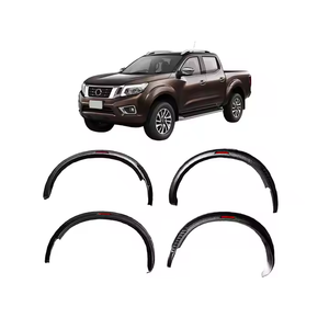 Venta caliente de accesorios exteriores de automóviles personalizados ABS plástico rueda de coche arco guardabarros Flare para Navara <span class=keywords><strong>2022</strong></span> - Product Image 1