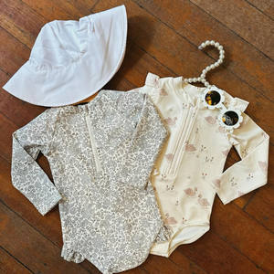 Custom Kids' &amp; Teen <strong>Swimwear</strong> Matching Family Swimsuits Wholesale Customized Anti <strong>UV</strong> Kids <strong>Swimwear</strong> - Product Image 2