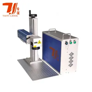 20W 30W 50W Split Type Stainless Name Tag Engraving Fiber Laser Marking Machine