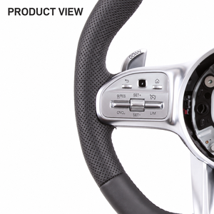 วัสดุหุ้มพวงมาลัยแบบสั่งทำพิเศษสำหรับ Mercedes-Benz C-Class E-Class AMG GT GLE CLA รุ่น W204 W205 ขายส่ง - Product Image 4