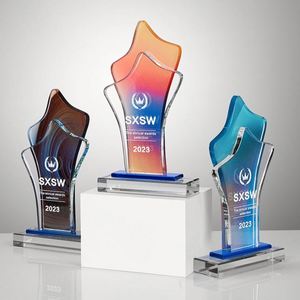 Diseño, Venta al por Mayor y Personalización de Trofeos de Cristal Creativos con Logotipos, Regalos para Eventos y Conmemoraciones - Product Image 4