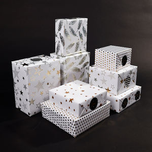 Birthday Hot Stamping Gift Wrapping <b>Paper</b> 43*300 cm Birthday <b>Wrap</b> 4 <b>Rolls</b> <b>Wrap</b> <b>Paper</b> Set - Product Image 6