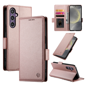 Étui en cuir RFID <span class=keywords><strong>CaseMe</strong></span> 2025 pour S25, avec porte-cartes magnétique, antichoc et gaufré - Product Image 1