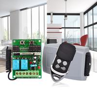 Interrupteur de commande YET088 pour ouvre-porte de garage, télécommande programmable, code roulant 433 MHz pour décodeur