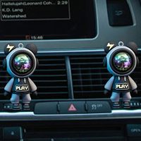 Diffuseur de parfum pour voiture Astronaute Mignon, Décoration de voiture de luxe, Désodorisant de ventilation automobile, Clips de ventilation de dessin animé pour SUV, camion, camping-car