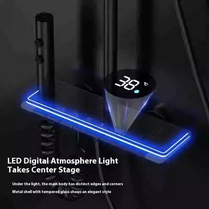 New dual-xử lý hộ gia đình áp lực tắm bộ gốm nóng lạnh nhiệt độ không đổi phím đàn piano phòng tắm nhà vệ sinh chải - Product Image 2