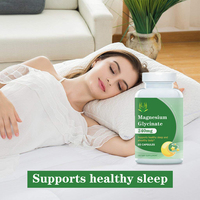 Personnalisation en usine : Complément pour la santé osseuse, Capsules de glycinate de magnésium 240 mg, Capsules pour le soutien du sommeil, Favorise la relaxation musculaire