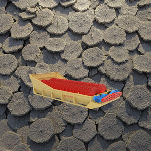 Großkapazitäts-<span class=keywords><strong>Sand</strong></span>- und Kieswaschanlage, Sandwaschmaschine für Bau und Bergbau, Stein-Spiralsandwaschanlage LSX1580 - Product Image 4