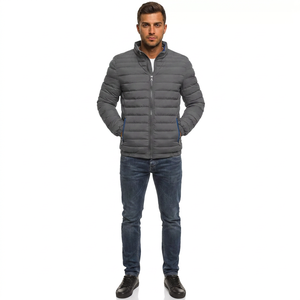 Chaqueta Acolchada para Hombre, Ligera, Impermeable, de Secado Rápido, Resistente al Invierno, Transpirable, con Relleno de Lona, Diseño OEM - Product Image 1