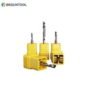 <strong>Single</strong> <strong>Flute</strong> <strong>End</strong> <strong>Mill</strong> Acrylic Milling Cutter 1 <strong>Flute</strong> Spiral Milling Cutter PVC Tungsten Carbide Engraving Router <strong>Bit</strong> 3.175mm - Product Image 2