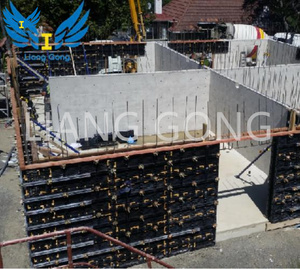 Trọng lượng nhẹ mô-đun bê tông ván khuôn nhựa ván khuôn nhựa ván khuôn cho bê tông tường cột và sàn xây dựng - Product Image 6