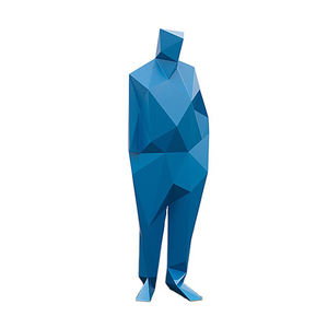 ตกแต่งกลางแจ้งขนาดใหญ่ไฟเบอร์กลาสรูปปั้นชีวิตขนาดรูปประติมากรรม - Product Image 2