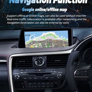 12.3 "แอนดรอยด์12 IPS หน้าจอ1920*720วิทยุสำหรับ Lexus RX200t Rx450h RX300 RX350 RX 450h 200T 350 300 GPS เครื่องเล่นวิดีโอในรถยนต์64GB - Product Image 3