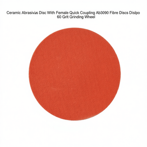 Ttake Ceramic Abrasive Disc With Female Quick Coupling Ab3090 Fibre Discs Velcro Discs 60 Grit <b>Grinding</b> <b>Wheel</b> - Product Image 2