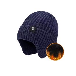 Set Beanie & syal rajutan komputer bulu akrilik uniseks musim dingin kustom dengan pola yang dapat disesuaikan - Product Image 4