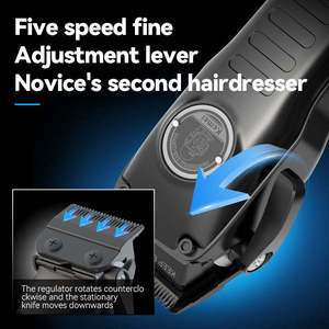 Tondeuse à cheveux professionnelle IClipper-K78s haute vitesse avec moteur sans balais pour barbier - Product Image 4