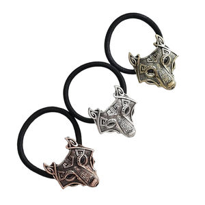 <span class=keywords><strong>Élastique</strong></span>s à cheveux en métal personnalisés en alliage, attaches pour queue de cheval, bijoux de mode élégants pour femmes, coiffures, délai de production garanti - Product Image 3