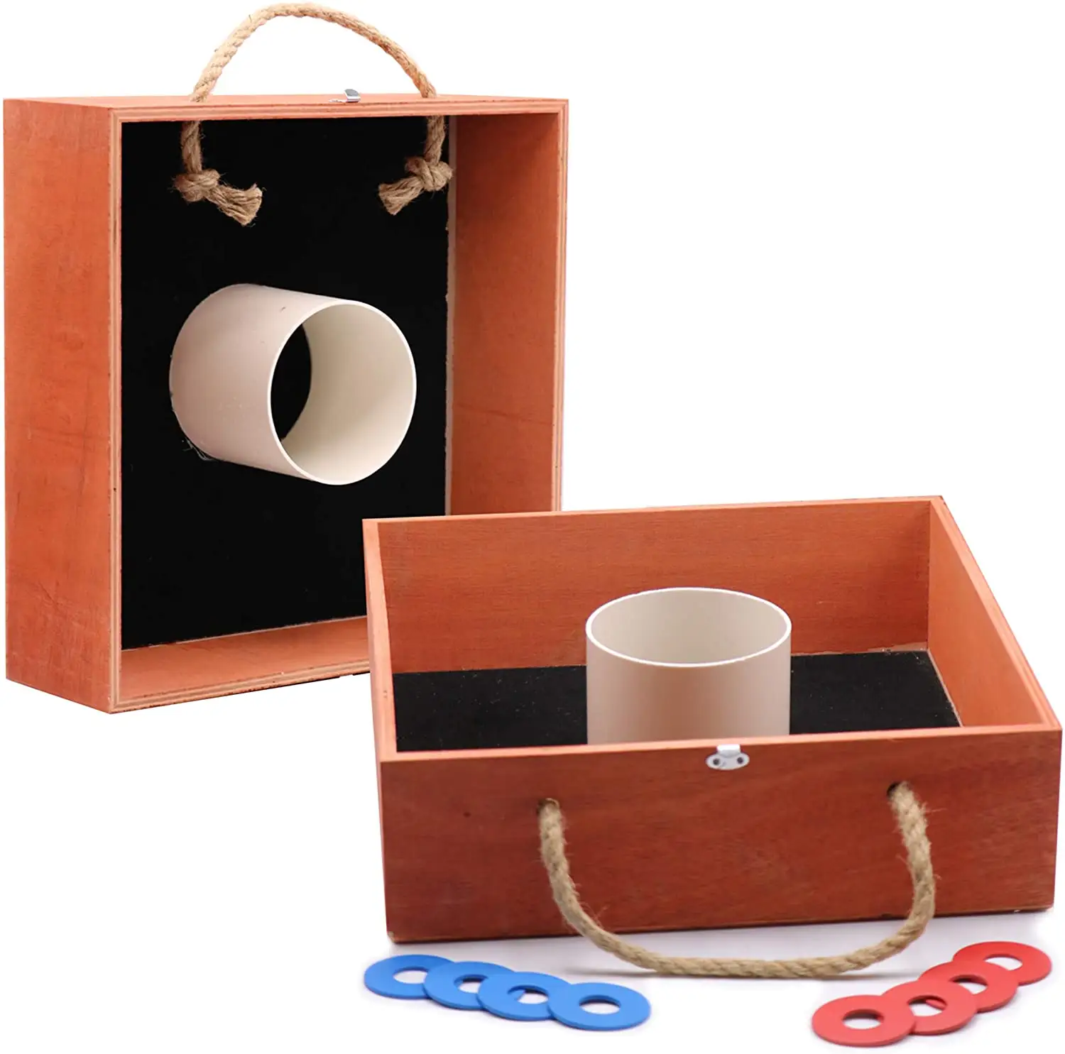 Outdoor Game Premium Wooden Washer Toss Game Family Camping Game