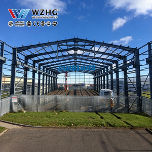 Zinc Rich Primer <b>Steel</b> <b>Structure</b> Warehouse Mining Ore Storage Fabricator Contractor For Coal Mine - Product Image 1