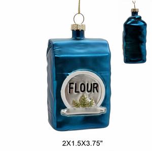 Adornos Colgantes de Cristal Hechos a Mano LILIAN para Bolsas de Papas Fritas, <span class=keywords><strong>Doritos</strong></span>, Nachos, Decoraciones Navideñas en Miniatura Rojas y Azules - Product Image 3