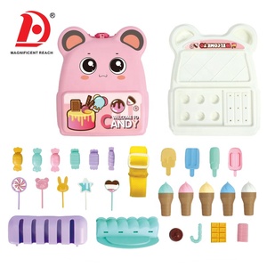 HUADA Mochila de Dulces 2 en 1, Juego de Imitación de Heladería, Juguetes de Cocina para Niños, Juego de Simulación con Postres de Juguete - Product Image 2