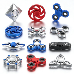 Spinner de Aleación de Zinc Heptagonal Personalizado con su Propia Imagen, Mecanizado por CNC - Product Image 4