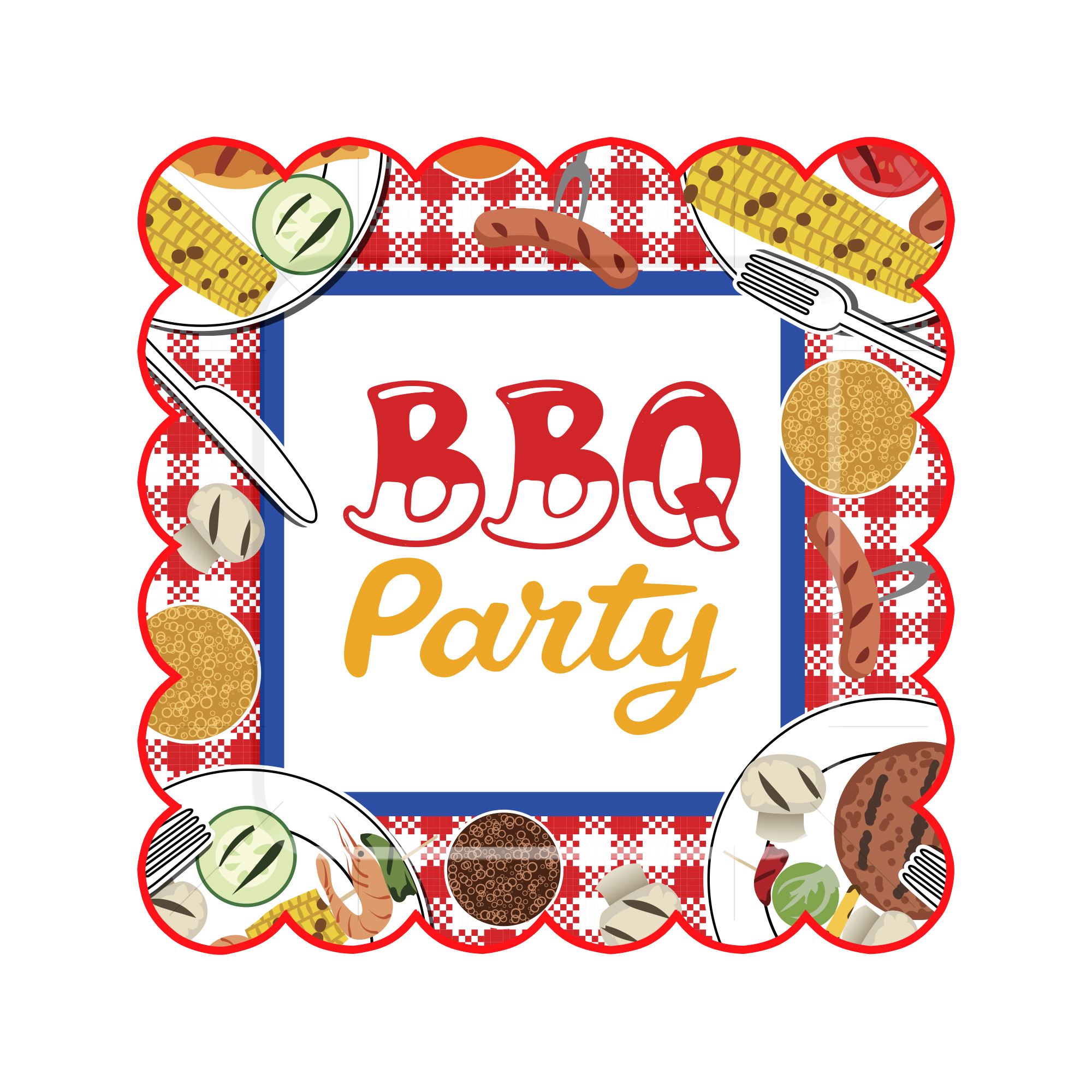 Assiette de 9 pouces -8