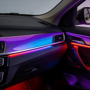 Tiras LED de Control por Pantalla, Luces Dinámicas Symphony Streamer, Iluminación Ambiental para Auto, para BMW Serie 1 2017-2023 - Product Image 4