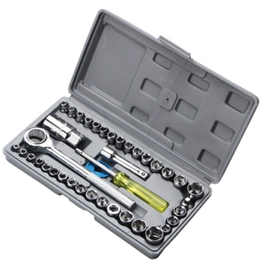 Juego de herramientas de combinación de enchufes de herramientas para coche y motocicleta de <span class=keywords><strong>40</strong></span> piezas - Product Image 3