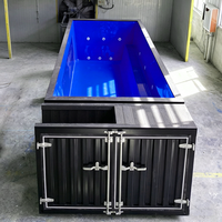 Piscine Conteneurisée Haut de Gamme : Piscine Hors Sol Géante 20 FT 40 Pieds Personnalisable – Vente Flash