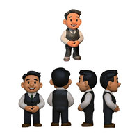 Figurine d'action en résine personnalisable modèle de dessin animé mobile pour le jeu de rôle améliore le jeu créatif et imaginatif