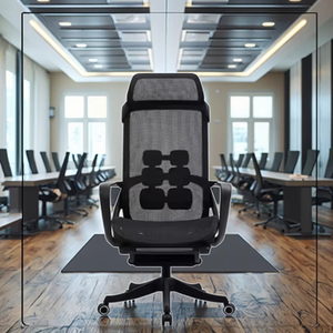 Estructura reforzada de grado comercial Silla ergonómica para computadora Altura ajustable Estudiantes Precio al por mayor - Product Image 3