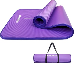 PROIRON - Tapete de <span class=keywords><strong>Yoga</strong></span> NBR Ecológico, Extra Grueso, de Espuma, para Pilates, Ejercicio, Gimnasio en Casa, Viajes, con Logotipo Personalizado - Product Image 1