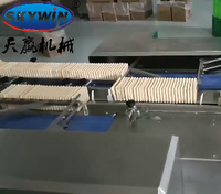 Nouvelle machine automatique SkywinBAKE pour la fabrication de biscuits, en acier inoxydable 304, contrôlée par écran tactile PLC, pour farine et eau