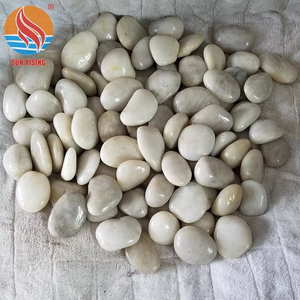Hot Selling High-<strong>Polished</strong> Natural Cobblestone &amp; <strong>River</strong> Pebble <strong>Stone</strong> Mixed Outdoor Garden <strong>Stone</strong> Decorative Landscaping Rock - Product Image 1
