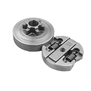 Conjunto de Embrague para Motosierra de Bambú 2500, Disco Impulsado de 6 Dientes, Accesorios para Motosierra Pequeña de Gasolina 2700 para Uso en Seco, Hoja de Diamante para Metales - Product Image 1