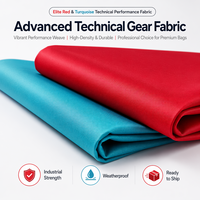 Tissu Oxford 420D Ripstop 100% nylon enduit PU, imperméable, résistant à l'abrasion et aux déchirures, pour sacs à dos d'extérieur