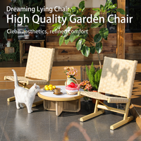 Chaise longue inclinable d'extérieur Meiqi en alliage d'aluminium au design moderne, résistante aux intempéries, pour patio, jardin, balcon, salon, salle à manger