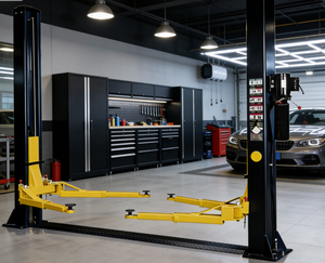 Pont élévateur à deux colonnes de 4 tonnes avec verrous électriques – Sécurité, simplicité et puissance pour garages et centres de service - Product Image 3